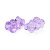 Transparent Acrylic Beads TACR-N012-001A-4