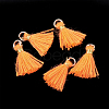 Polycotton(Polyester Cotton) Tassel Pendant Decorations FIND-S281-34-1