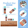 Translucent Resin & Walnut Wood Pendants RESI-TAC0017-47-A03-3