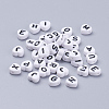 Acrylic Horizontal Hole Letter Beads X-MACR-PB37C9679-2-1