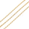 PVD Vacuum Plating 304 Stainless Steel Cable Chains CHS-D033-03G-02-1