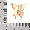 Brass with Glass Beads KK-B100-045G-01-3