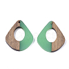 Resin & Wood Pendants X-RESI-S358-06F-2