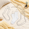 7Pcs 4 Styles Stainless Steel Sock Stretchers AJEW-UN0003-38B-2