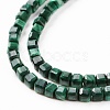Natural Malachite Beads Strands G-C009-B24-4