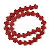 Synthetic Coral Beads Strands CORA-L044-A19-2
