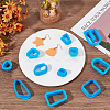 1 Set Plastic Clay Molds DIY-CP0010-78C-4