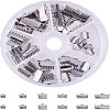 304 Stainless Steel Ribbon Crimp Ends STAS-PH0018-25P-1