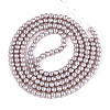 Baking Paint Pearlized Glass Pearl Round Bead Strands HY-Q330-8mm-81-5