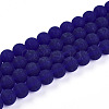 Transparent Glass Beads Strands GLAA-T032-T8mm-MD15-1