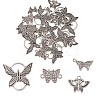 32Pcs Alloy Pendants & Links Connectors JX210A-1