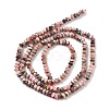 Natural Argentina Rhodonite Beads Strands G-C052-10-01-5