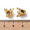 304 Stainless Steel European Beads STAS-Z052-02G-3
