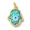Rack Plating Brass Pendants KK-Q009-05G-01-2