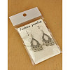 Tibetan Style Chandelier Earrings EJEW-JE00535-2