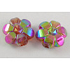 Transparent Acrylic Beads PL538-M-2