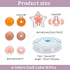DIY Acrylic Star & Round Beads Bracelet Making Kits DIY-AR0004-20-2