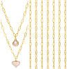 11.25M Brass Paperclip Chains CHC-BC0001-27G-1