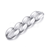 Spray Painted CCB Plastic Linking Rings CCB-R104-02A-03-3