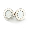 Brass Magnetic Clasps with Loops MC043-3-3