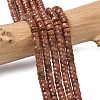 Synthetic Goldstone Heishi Beads Strands LS-G-A299-A03-01-1