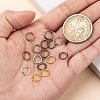 Brass Open Jump Rings JRC8MM-M-6