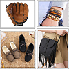 4 Bags 2 Colors Cowhide Leather Cord WL-GF0001-12-4