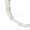 2mm Natural Pink Opal Faceted Round Beaded Stretch Bracelets for Women BJEW-JB10843-01-4