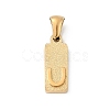 304 Stainless Steel Pendants STAS-Z120-03U-G-1
