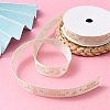 Flat Christmas Theme Polyester Grosgrain Ribbon OCOR-YWC0001-01A-01-6