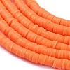 Handmade Polymer Clay Beads CLAY-R067-4.0mm-12-3