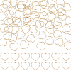 80Pcs Brass Linking Rings KK-BBC0008-67-1
