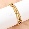 Cuban Link Chain Bracelets Hand Polished BJEW-D379-06G-5