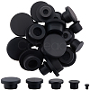 30Pcs 5 Styles Silicone Hole Plugs AJEW-GF0011-63C-1