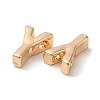Golden Plated Alloy Beads PALLOY-CJC0001-64KCG-Y-2