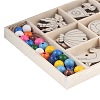 Ocean Theme DIY Wood Pendants WOOD-S063-01A-3