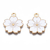 Alloy Enamel Pendants X-ENAM-S121-115-4