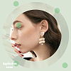 16Pcs Brass Stud Earring Findings KK-DC0001-30-6