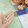 100Pcs Transparent Glass Cabochons GLAA-SC0001-96-3