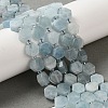 Natural Aquamarine Beads Strands G-P534-A08-02-2