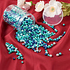 Baking Paint Pearlized Glass Pearl Round Beads HY-CW0001-01-5