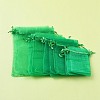 30Pcs 4 Styles Rectangle Organza Bags Jewellery Storage Pouches Wedding Favour Party Mesh Drawstring Gift OP-FS0001-01D-9