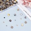 Iron Rhinestone Claw Settings IFIN-FH0001-15-4