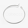 316 Surgical Stainless Steel Hoop Earrings Findings STAS-F149-32P-A-3