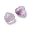 Natural Amethyst Heart Love Stone G-I282-03-2