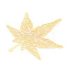 Brass Filigree Big Pendants KKC-T003-19G-2