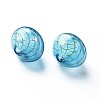 Transparent Handmade Blown Glass Globe Beads GLAA-T012-45-3