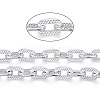 Aluminum Textured Cable Chain CHA-N003-45P-2