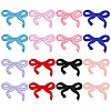 16Pcs 8 Colors Polyester Iron on/Sew On Patches PATC-FG0002-79-1