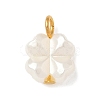 Plastic Pearl Charms PALLOY-JF04027-02-3